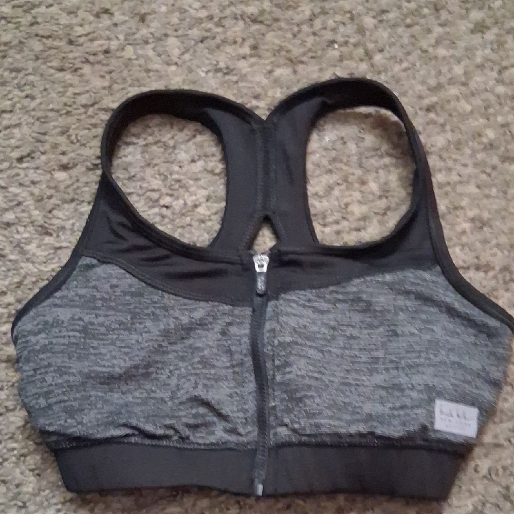 Women's Gray Sports Bra